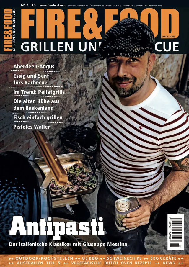 FIRE&FOOD 2016/03 Magazin Digitalausgabe 116 Seiten Pelletgrill-Test