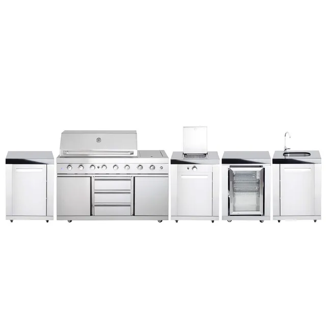 AllGrill Aussenküchen Outdoorküche Küchensystem Variante 4
