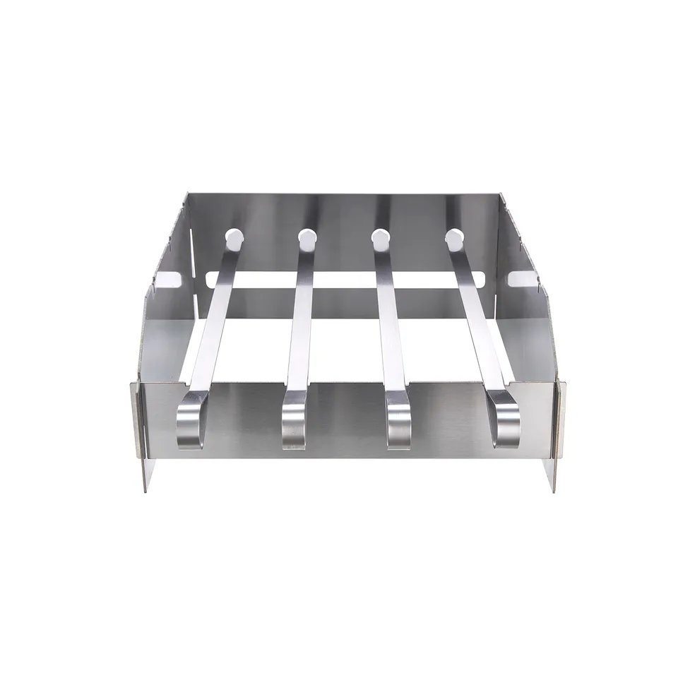 AllGrill Grillzubehör Schaschlik-Set Edelstahl 4 Spieße