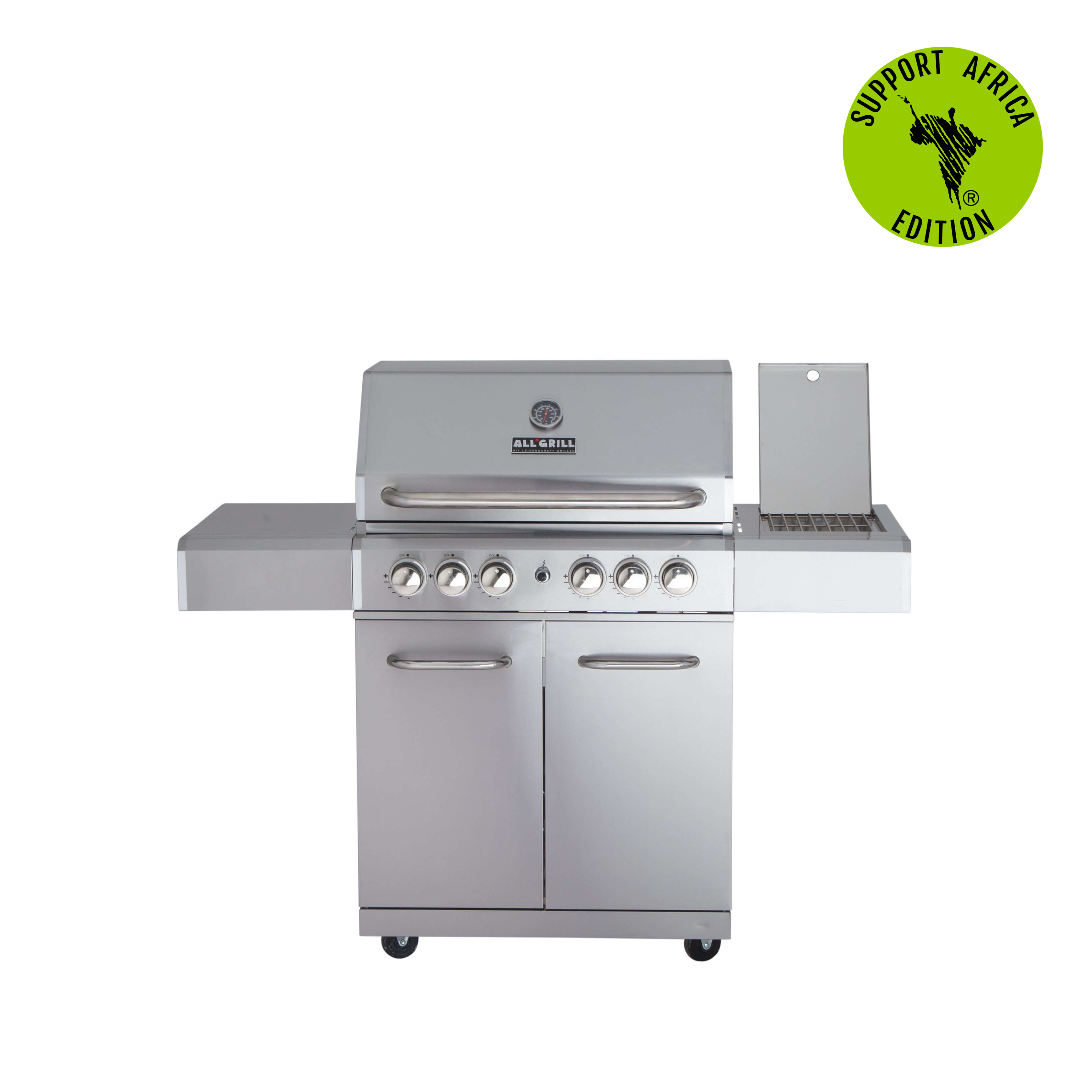 AllGrill Allrounder Modular S1 L Edelstahl-Gasgrill 4-flammig 20,7 kW