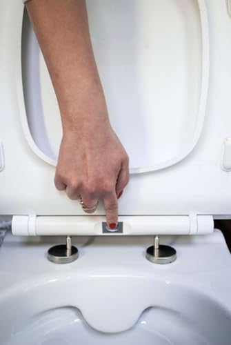Cersanit City Oval Slim WC-Sitz Duroplast Soft-Close