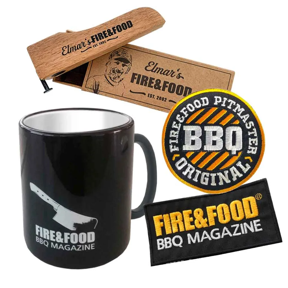 FIRE&FOOD Fanartikel FAN-SET Nr.3 Patch Flaschenöffner Vorteilspaket