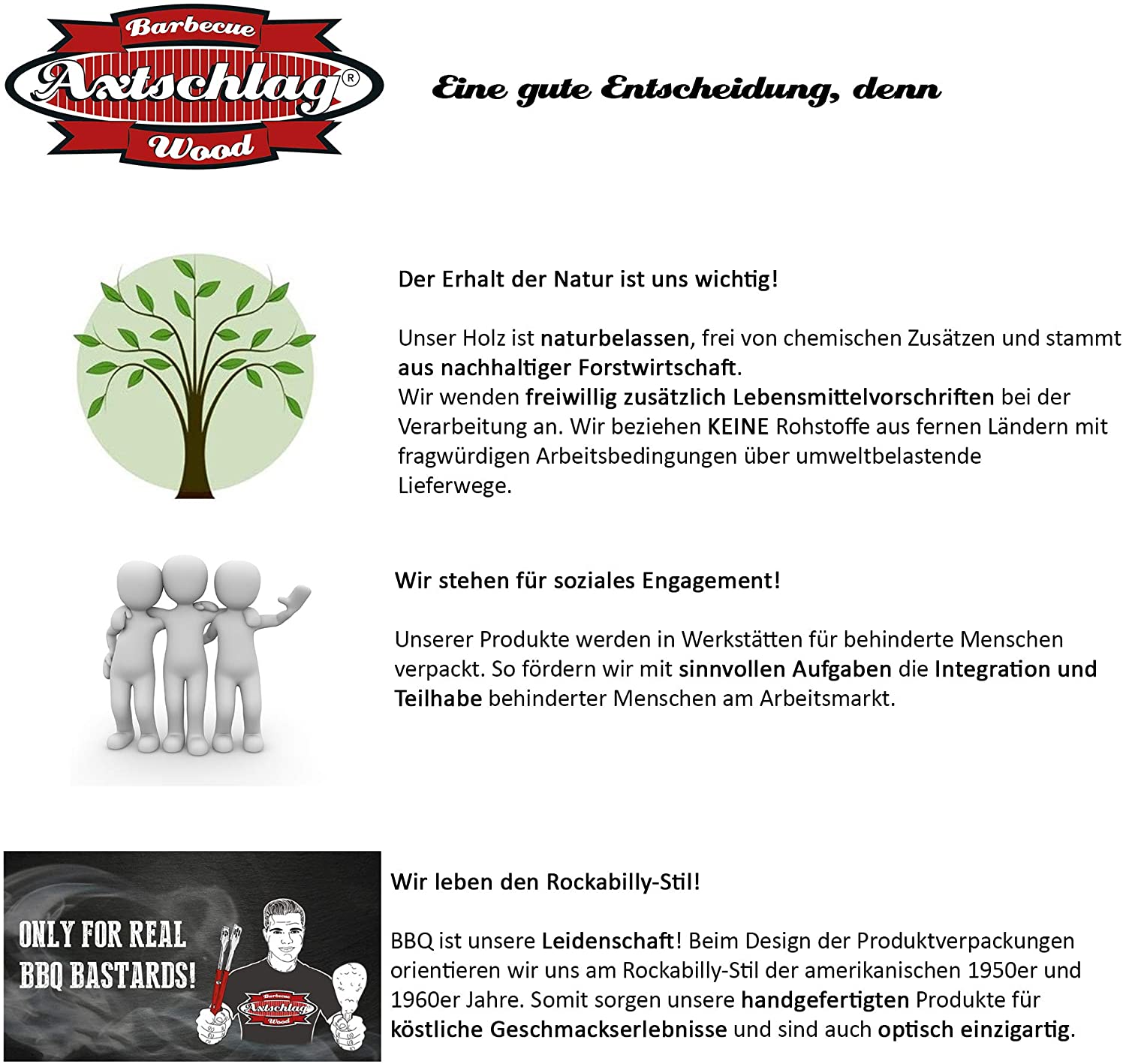 Axtschlag Wood Smoking Chips Cherry Wood 1 kg Räucherchips