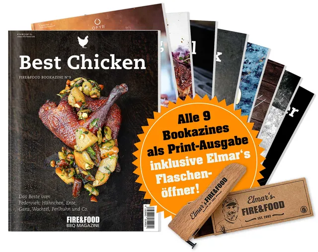 FIRE&FOOD Bookazines Ultimate Print Collection 9 Hefte Steak