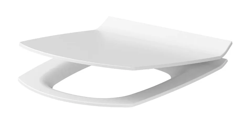 Cersanit Carina Slim WC-Sitz Duroplast weiß mit Absenkautomatik