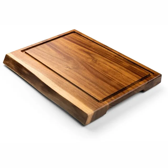 Style de Vie Schneidebrett M Akazienholz 40x29 cm mit Saftrinne