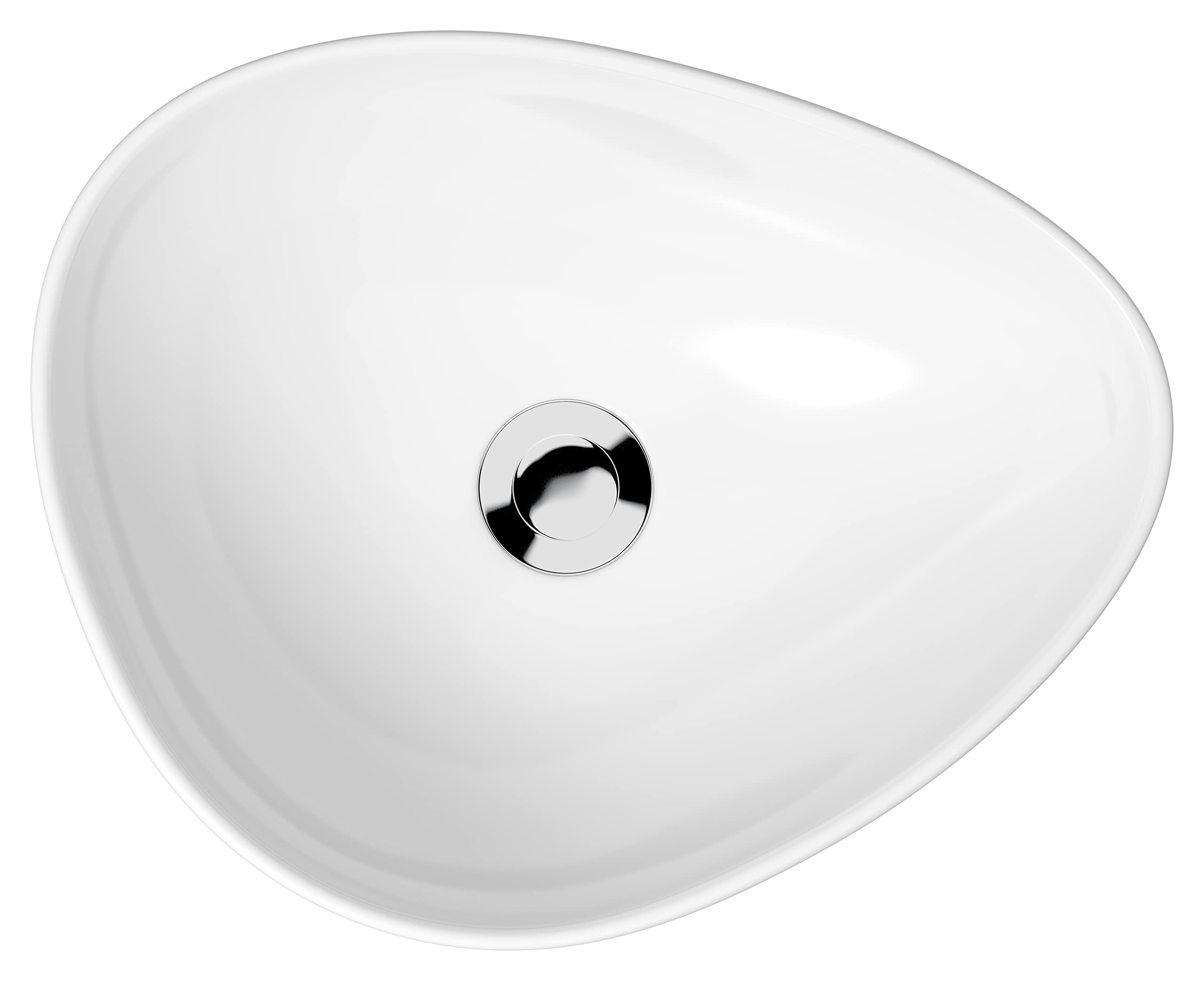 Cersanit Moduo 45 Aufsatzwaschbecken 44 cm weiß Keramik