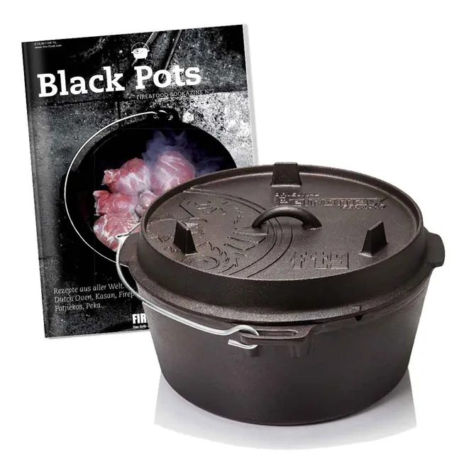 Petromax Feuertopf ft9-t Dutch Oven Gusseisen ohne Füße