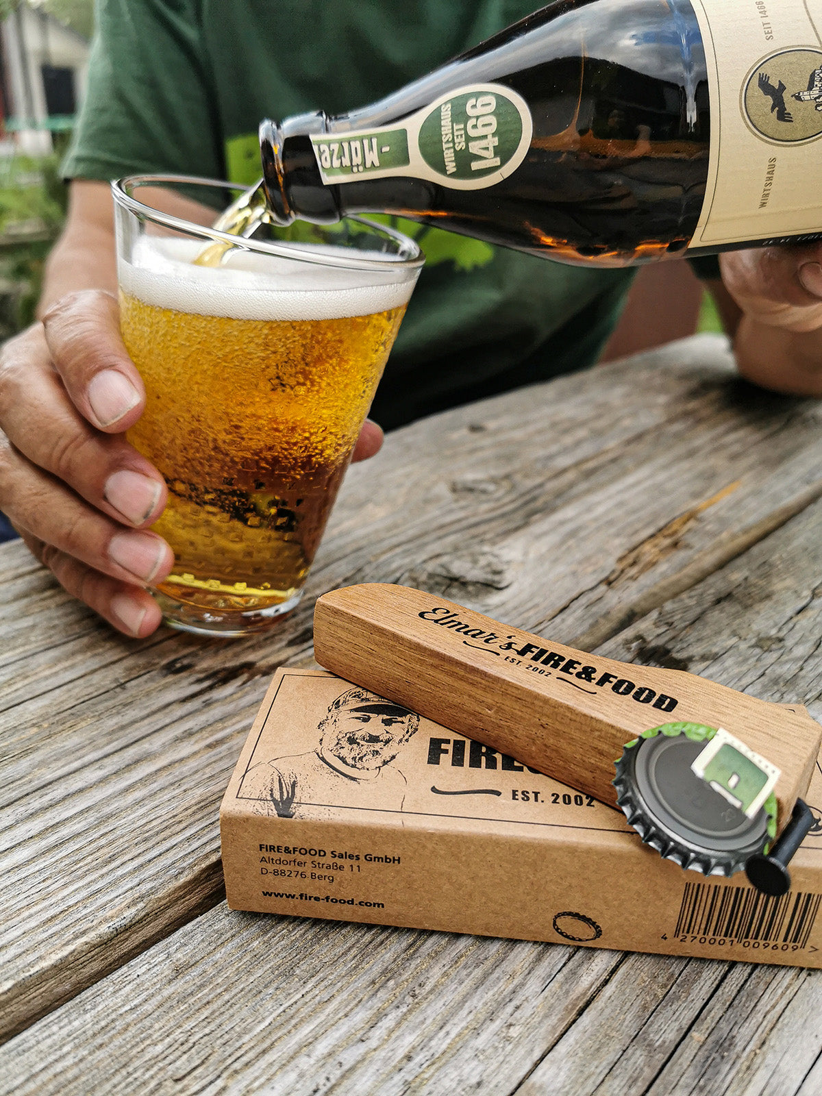 FIRE&FOOD Fanartikel FAN-SET Nr.3 Patch Flaschenöffner Vorteilspaket