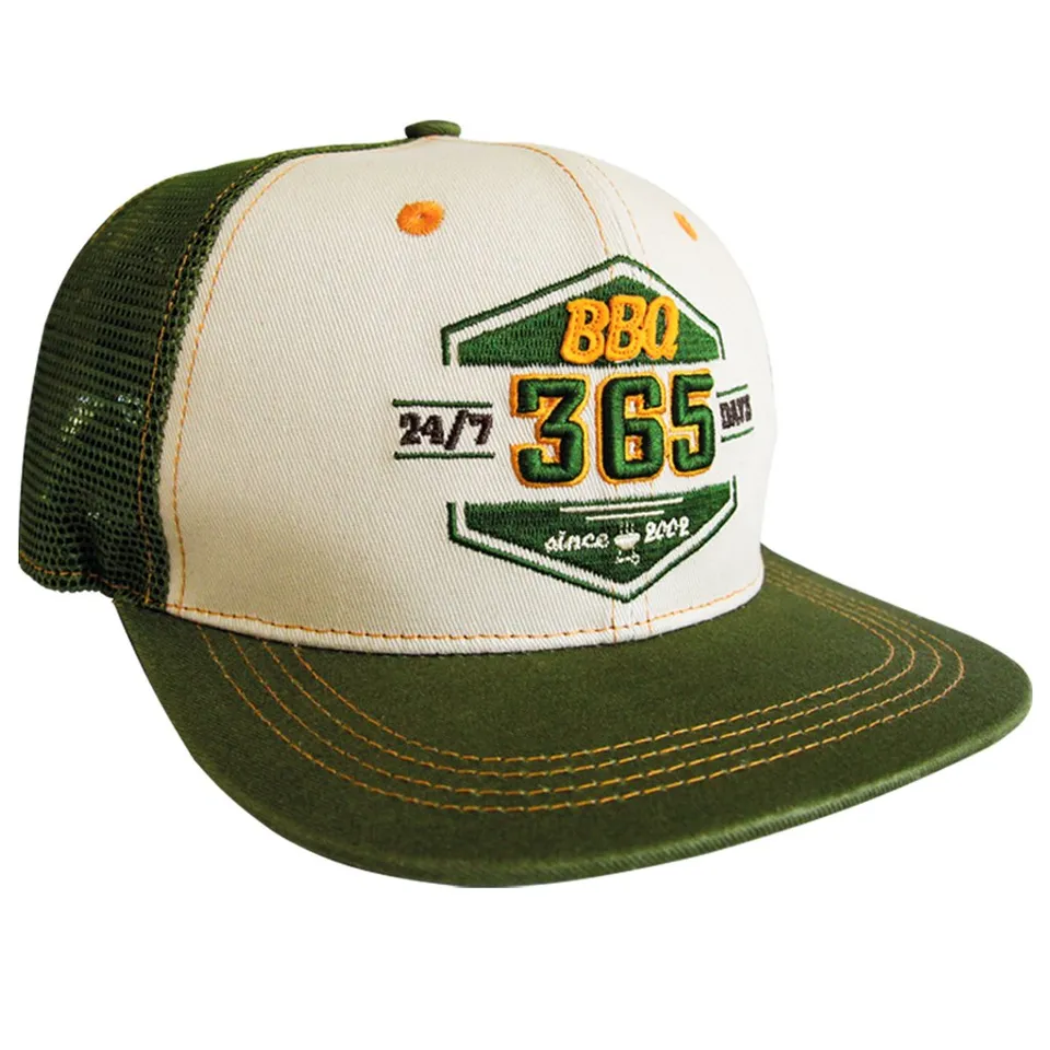 FIRE&FOOD 365 Snapback Cap olivgrün verstellbar Baumwolle