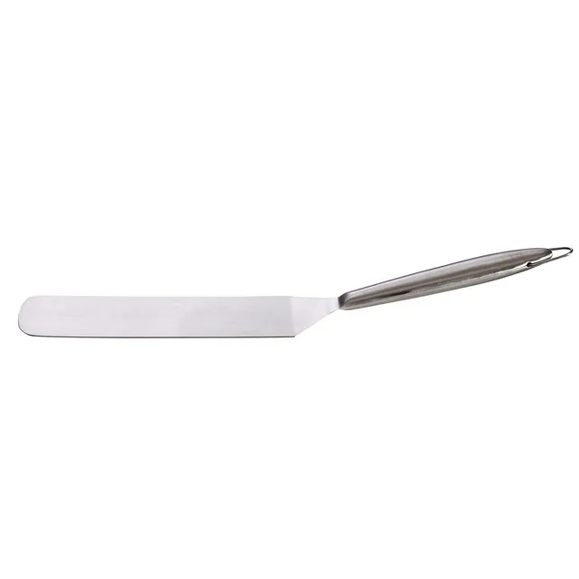 AllGrill Grillzubehör BBQ Spachtel Edelstahl 45 cm