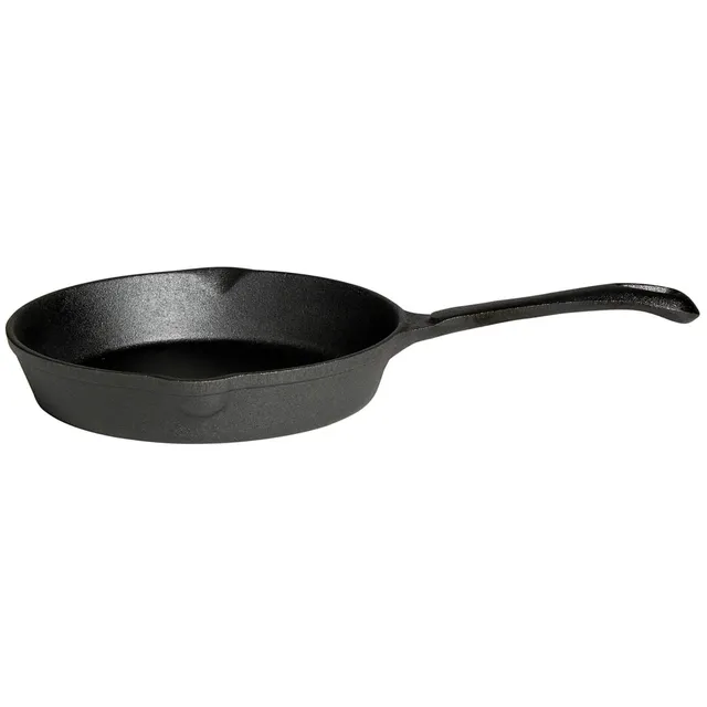 AllGrill Gusseisen Gusseisenpfanne 25 cm schwarz 2,0 l