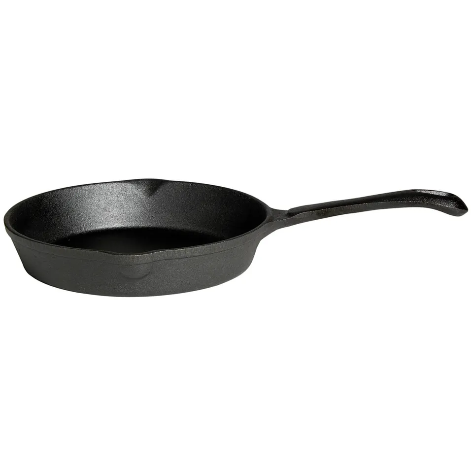AllGrill Gusseisen Gusseisenpfanne 25 cm schwarz 2,0 l