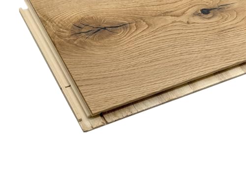 HPFloor SPC Vinyl Flooring Parkett Eiche Natur Landhausdiele 14mm