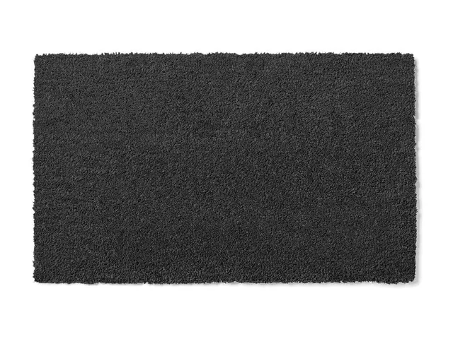 HPFloor Kokosmatte 100x400 Grau Fußmatte 17mm rutschfest