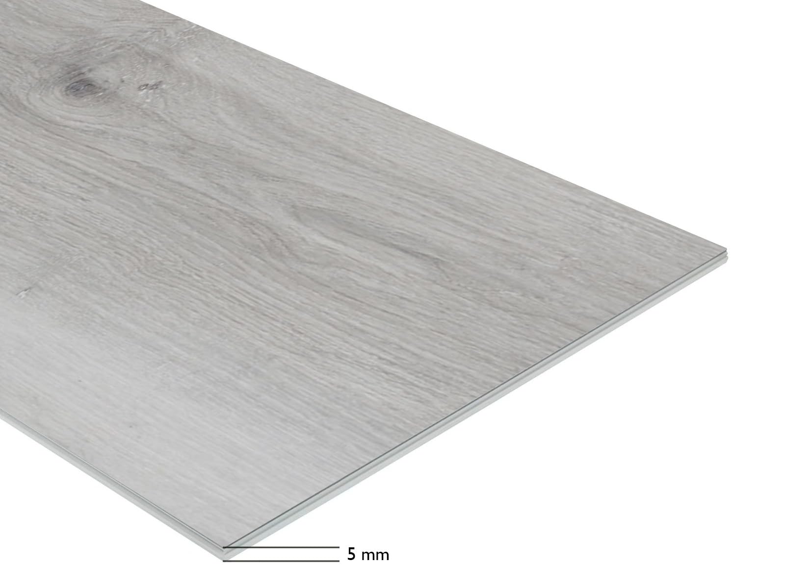 HPFloor SPC Klick-Vinylboden Eiche Grau Rustikal 8er wasserfest