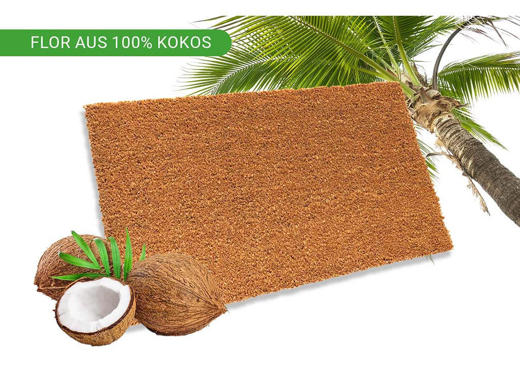 HPFloor Coconut Mats Kokosmatte Nature 80x50x2,4 cm
