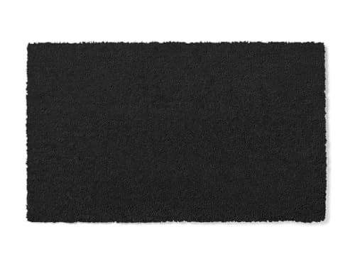 HPFloor Kokosmatte 100x400 Schwarz Fußmatte 17mm rutschfest