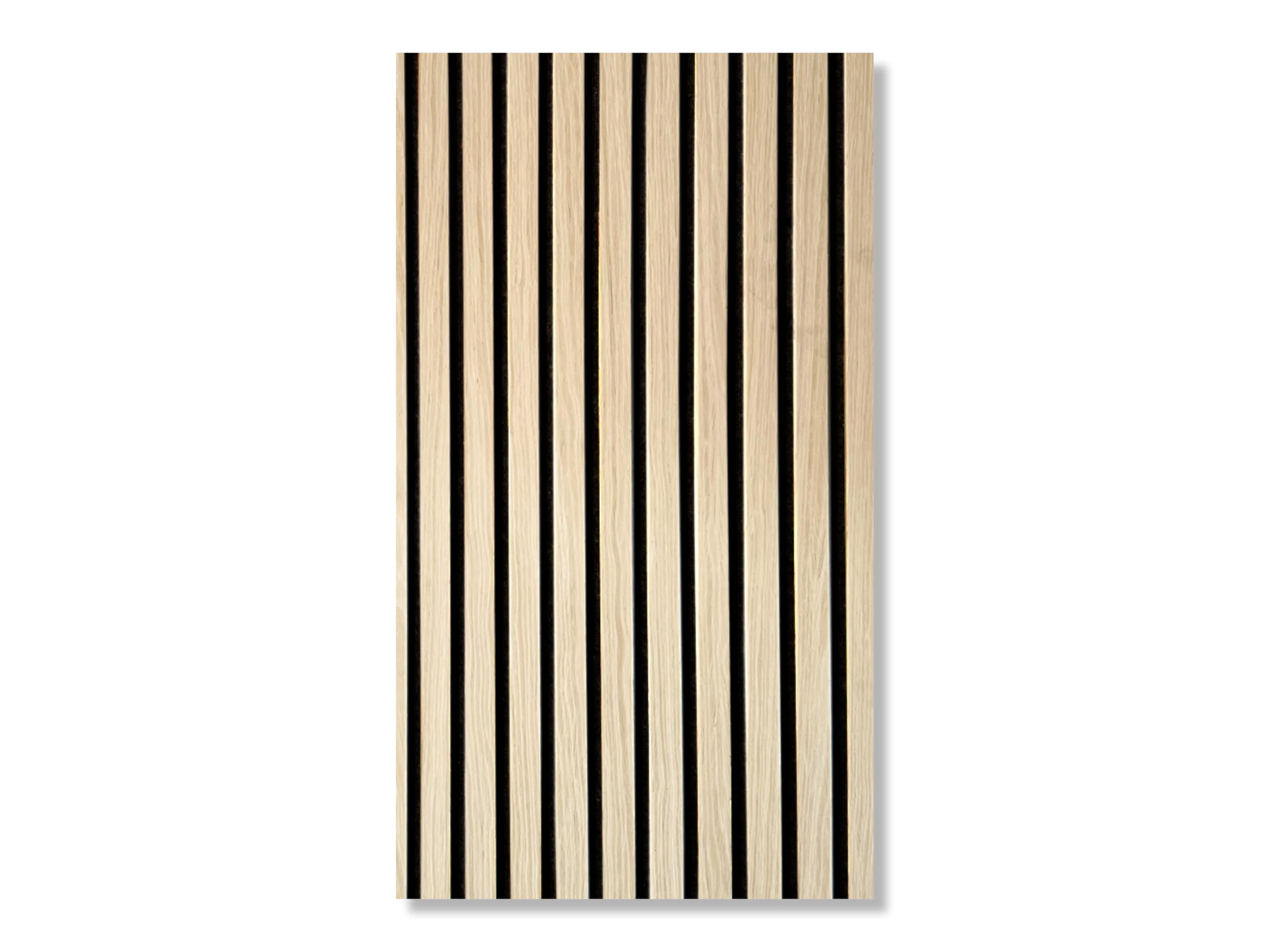 HPFloor AURA Akustikpaneel Light Oak 240x60 cm Filz Schwarz