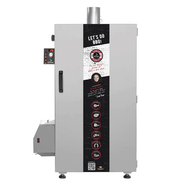 FIRE&FOOD Borniak 150 BBQ INOX SIMPLE Räucherofen 150L Edelstahl