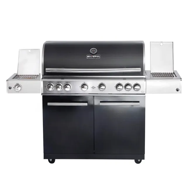 AllGrill Chef Modular S4 XL black Gasgrill 6-flammig 27,7 kW