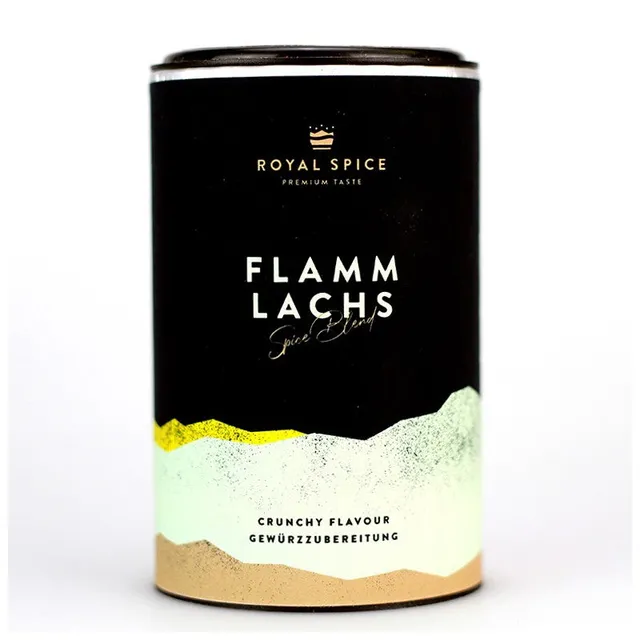 Royal Spice Flammlachs Gewürz Dose 250g für Lachs