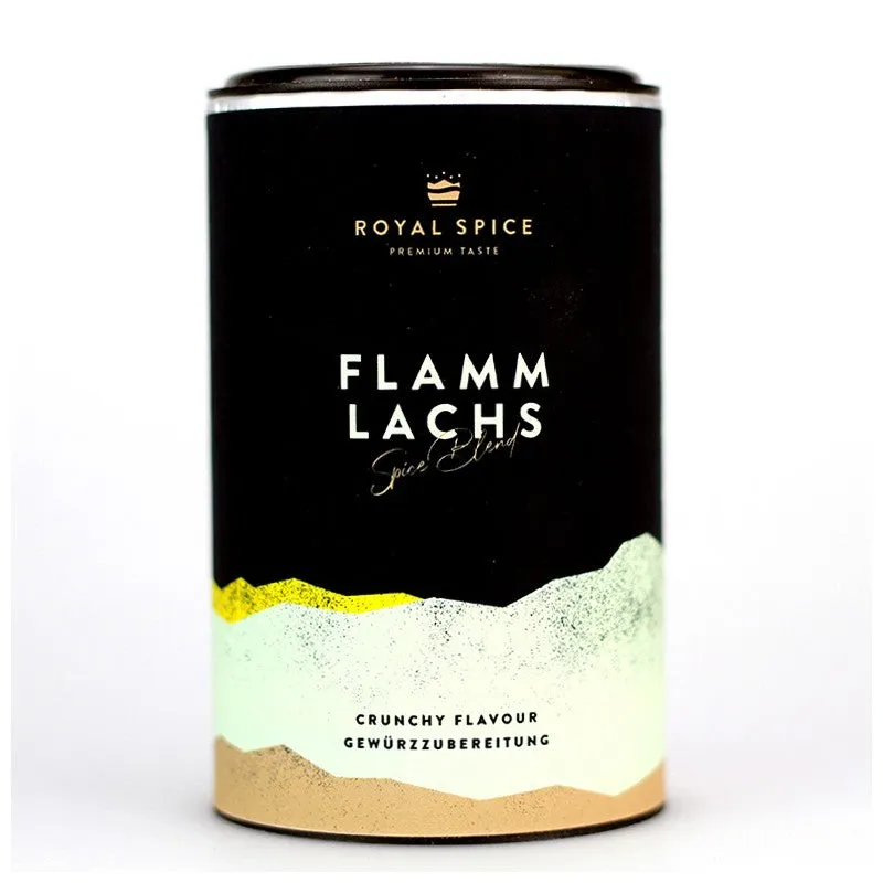 Royal Spice Flammlachs Gewürz Dose 250g für Lachs