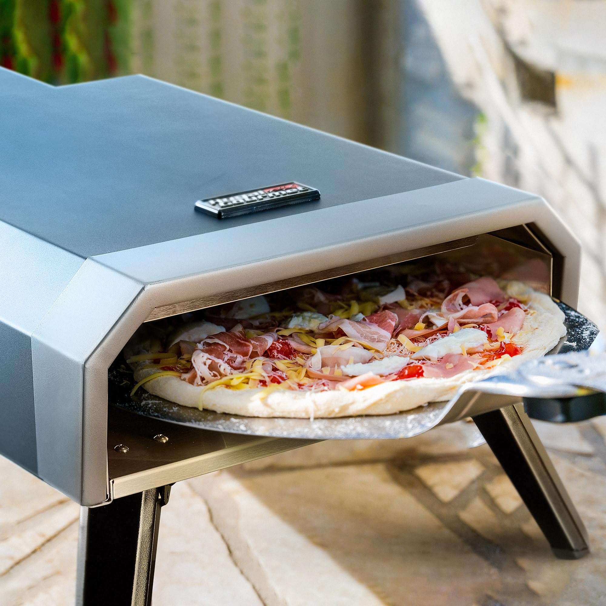 Royal Gourmet Gas Pizzaofen 4 kW mit Pizzastein 30 cm