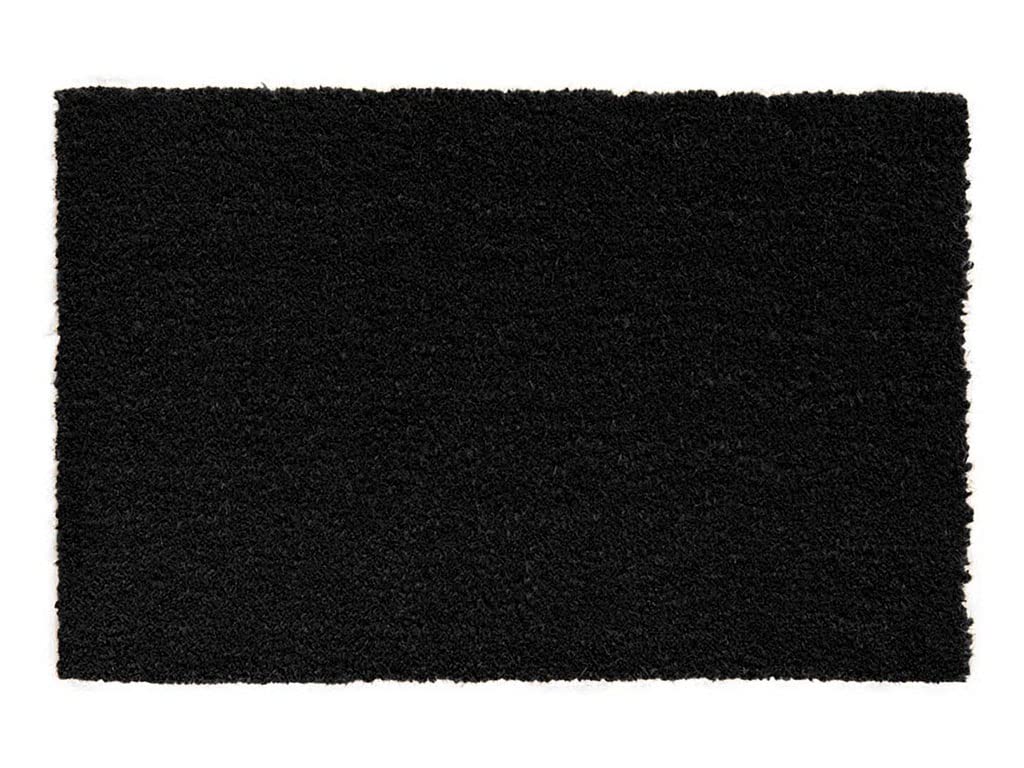 HPFloor Coconut Mats Kokosmatte 60x40 cm Schwarz Fußmatte