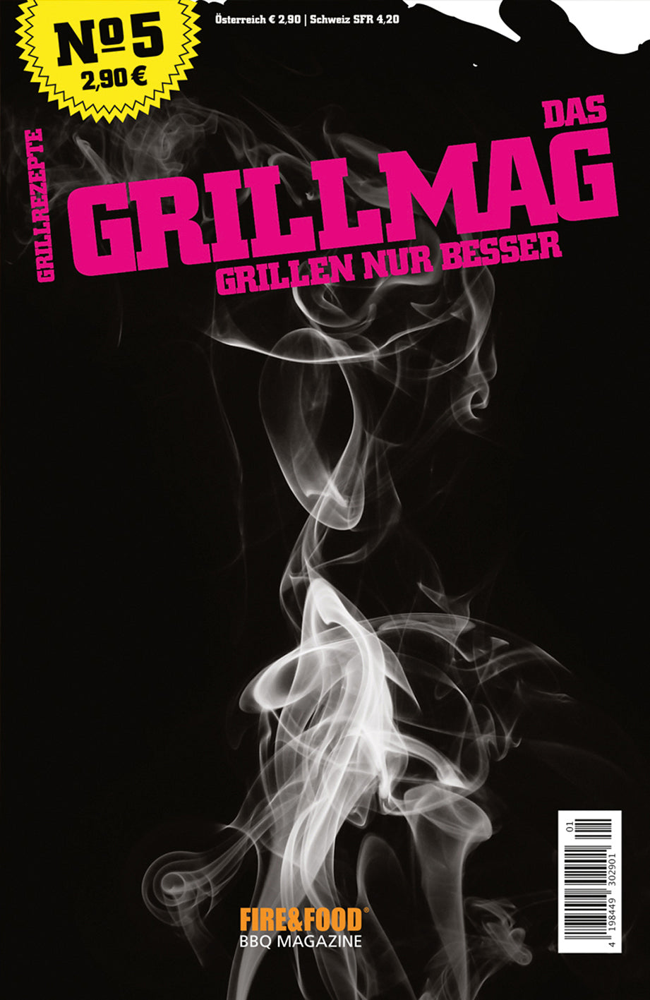 FIRE&FOOD Grillmag No.5 Grillmagazin Printausgabe 100 Seiten