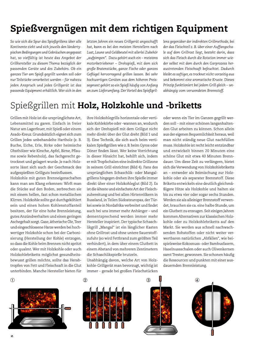 FIRE&FOOD Bookazine No.3 Spießgrillen Heft Printausgabe