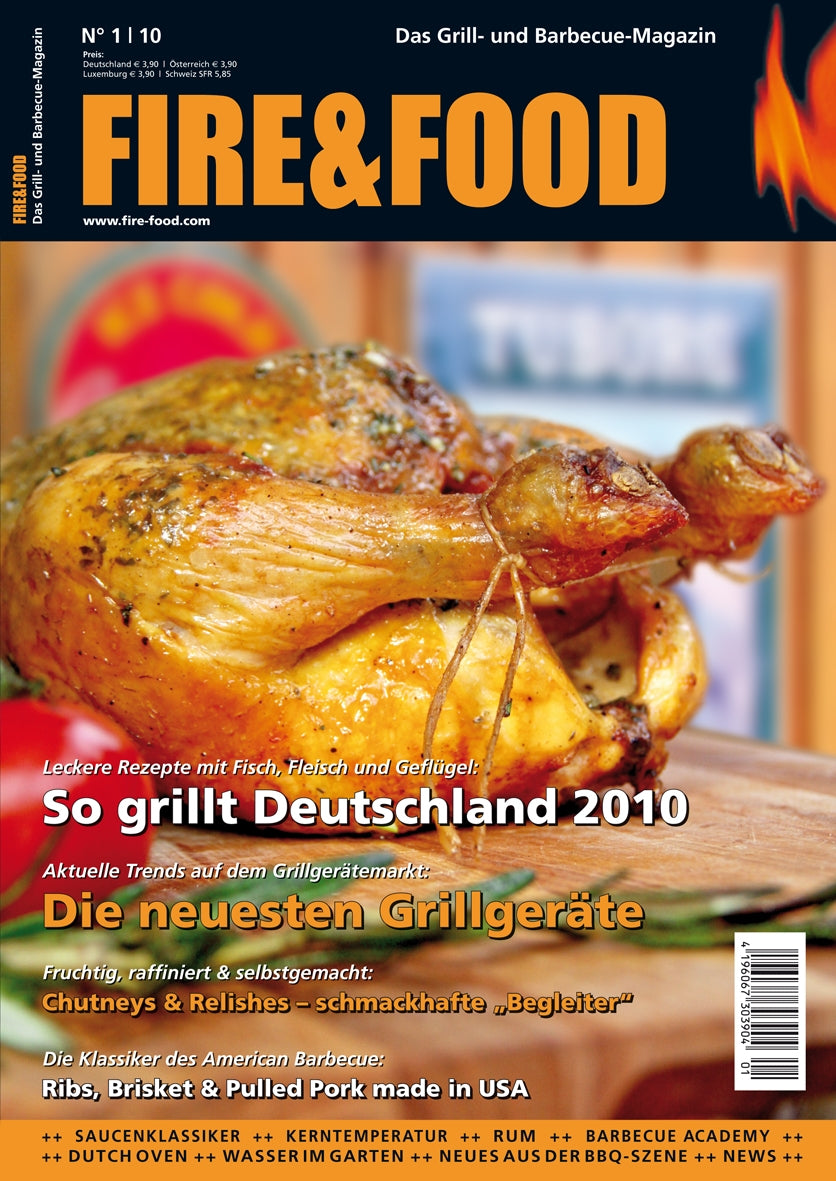 FIRE&FOOD Einzelausgaben 2010/01 Magazin Digital Hähnchen