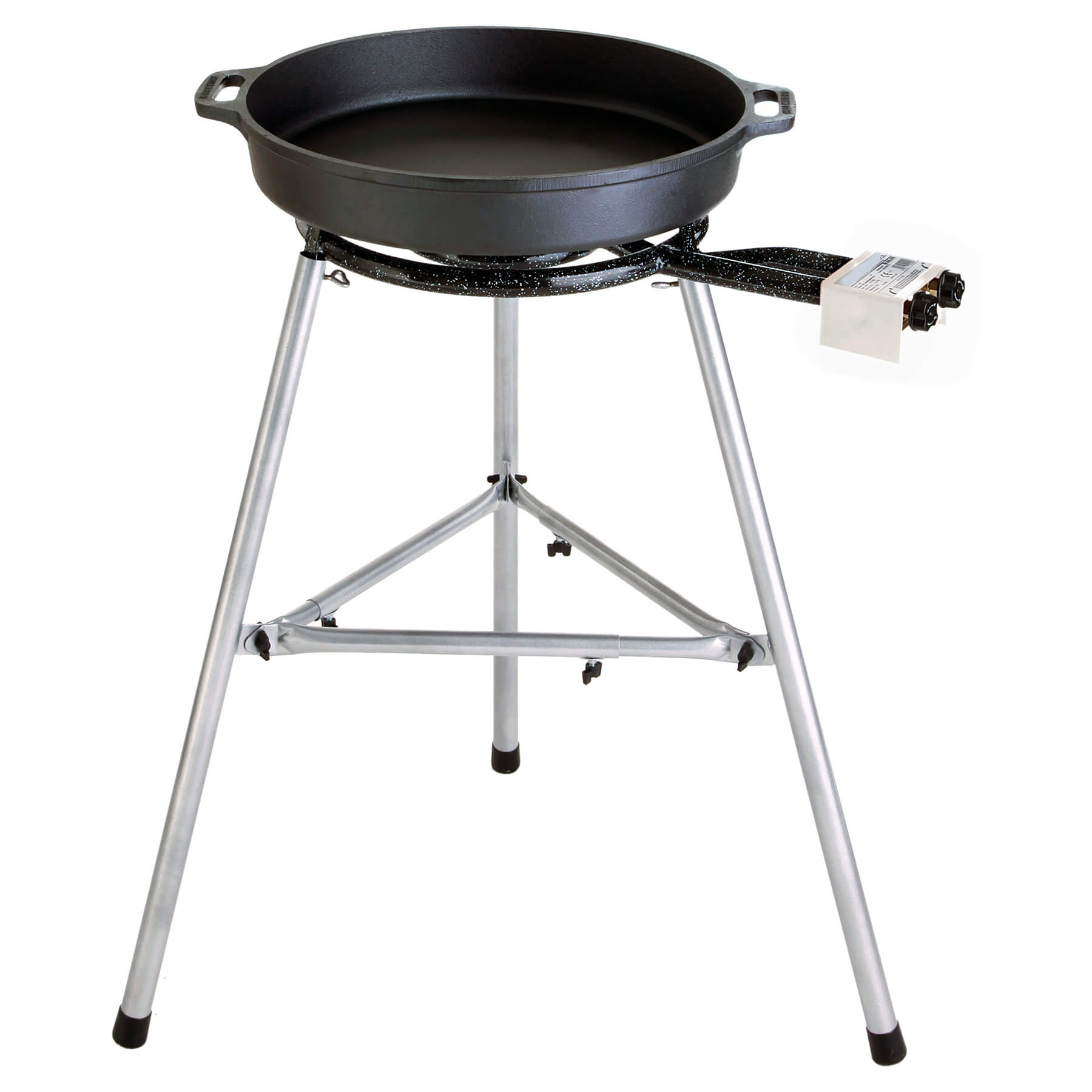 AllGrill Paella World Set 1 Gusspfannen-Set 40 cm für 2-6 Personen