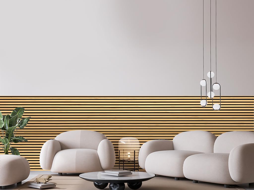 HPFloor Acoustic Panels Bambus 290x60 Natur Braun Hell