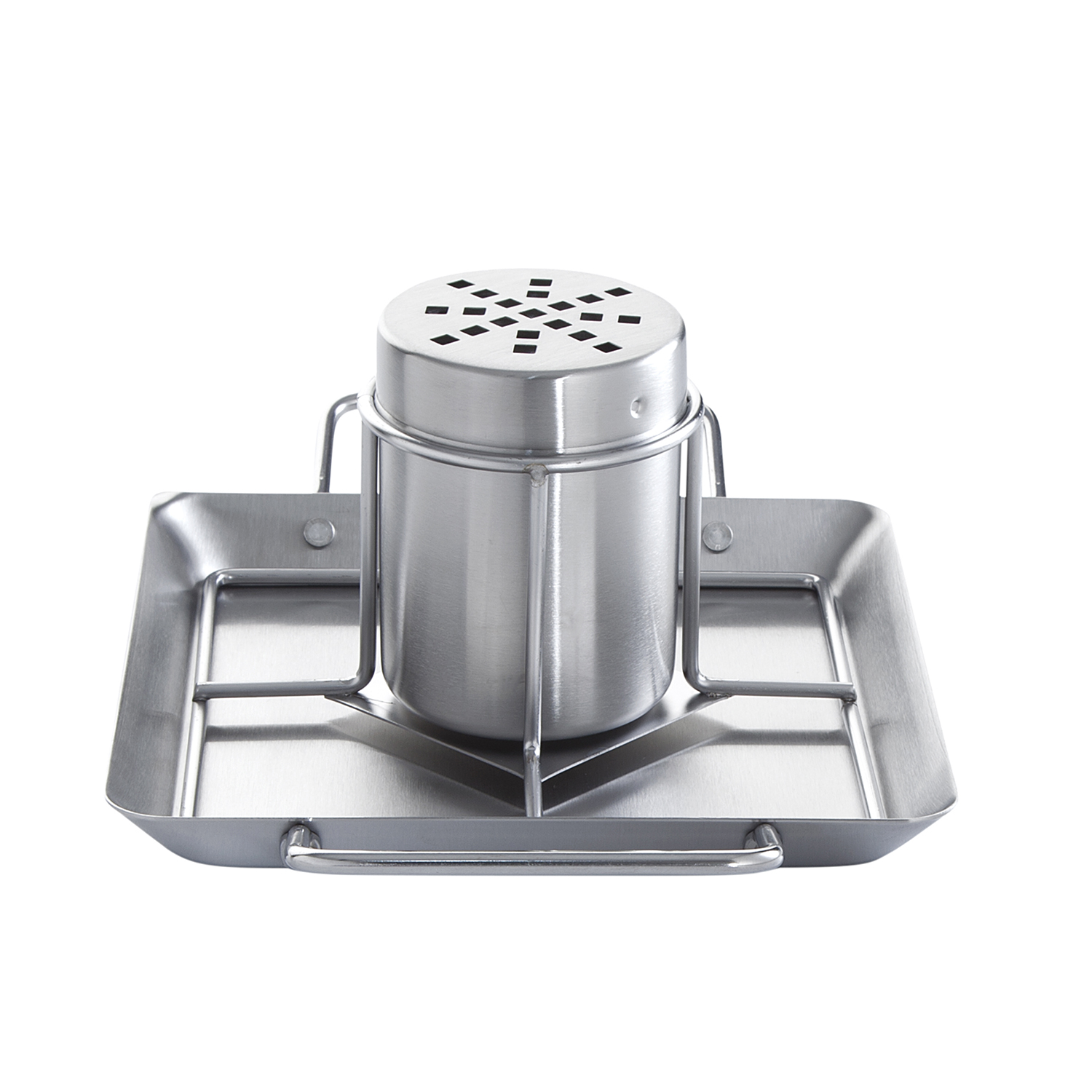 AllGrill Grillzubehör Hähnchenhalter Edelstahl 4-teilig