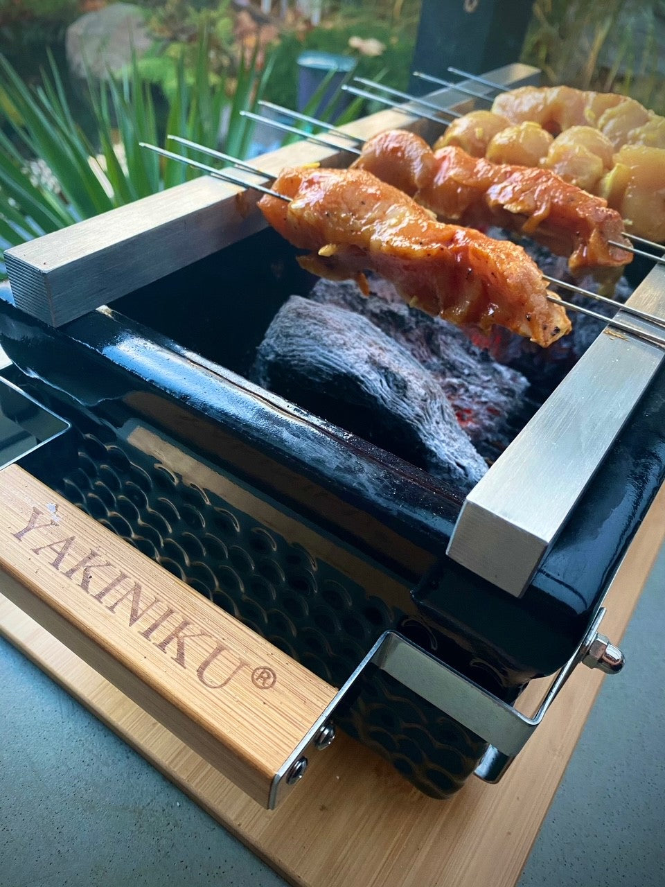 FIRE&FOOD Shichirin Keramikgrill rechteckig 400x200mm