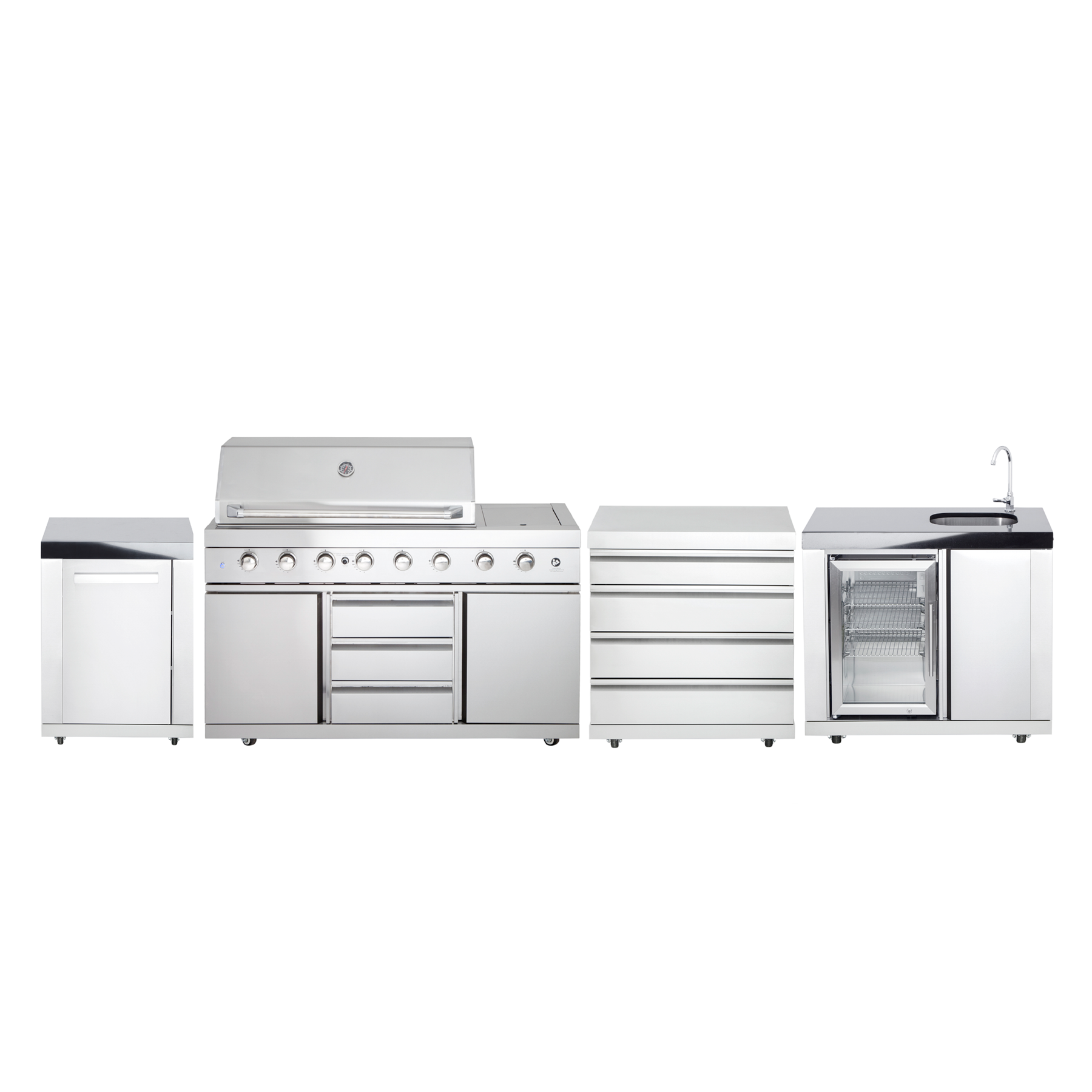 AllGrill Außenküchen Outdoorküche Küchensystem Variante 2