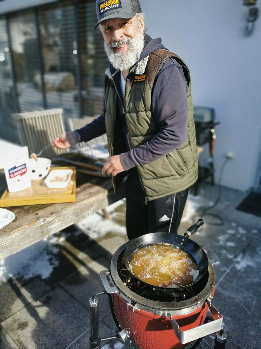 Major Chicken Gewürzpanade 4er-Set je 500g mit Bookazine
