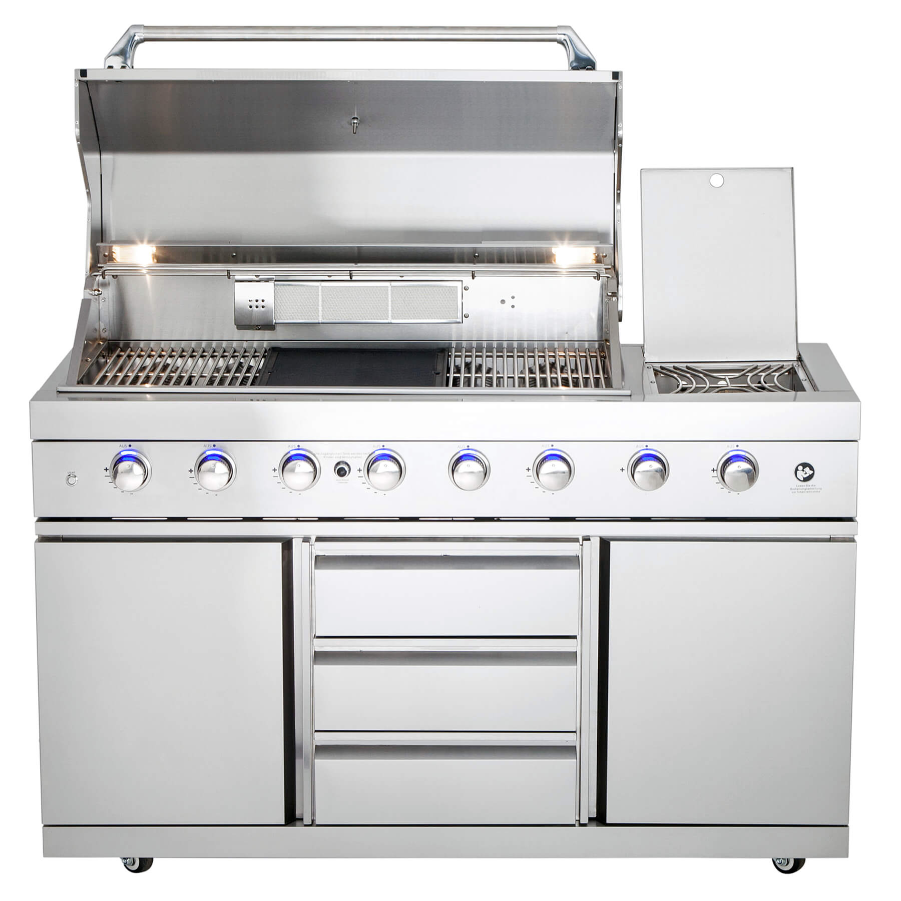 AllGrill Außenküchen Outdoorküche Variante 1 Edelstahl