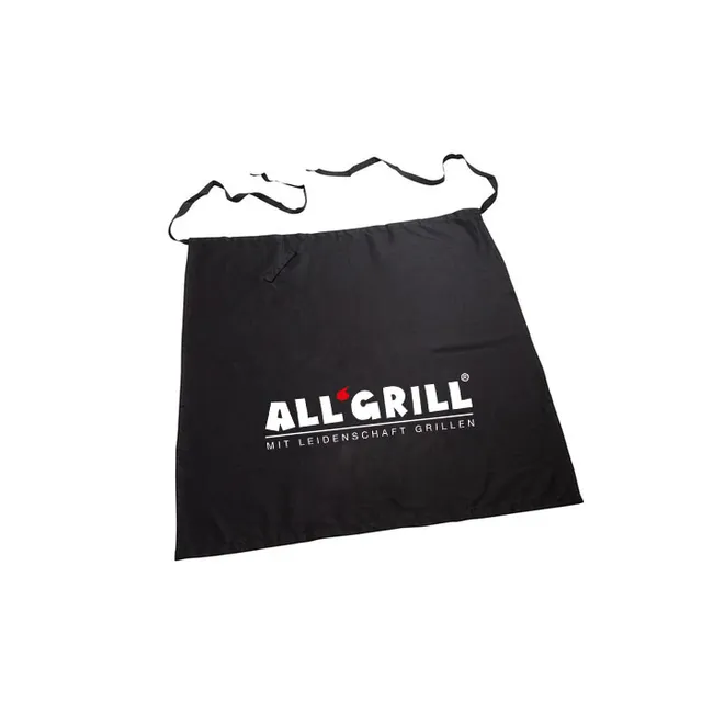 AllGrill Grillzubehör Grillschürze 76x86 cm Baumwolle Logo