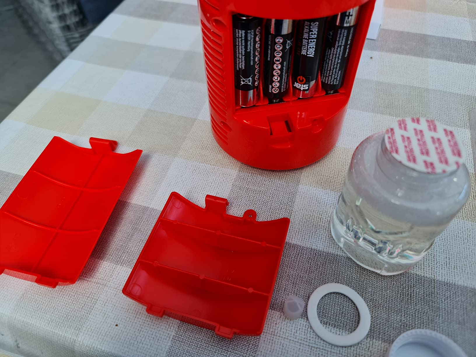 Ivtivfu Fireworks Seifenblasenmaschine 13 Löcher LED