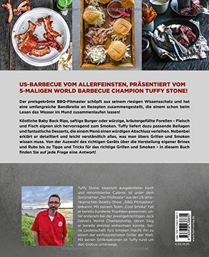FIRE&FOOD Cool Smoke Grillbuch US-BBQ Tuffy Stone