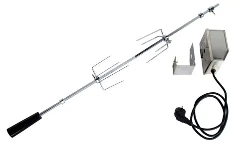 AllGrill Grillzubehör Grillspieß 147 cm für Extrem Motor
