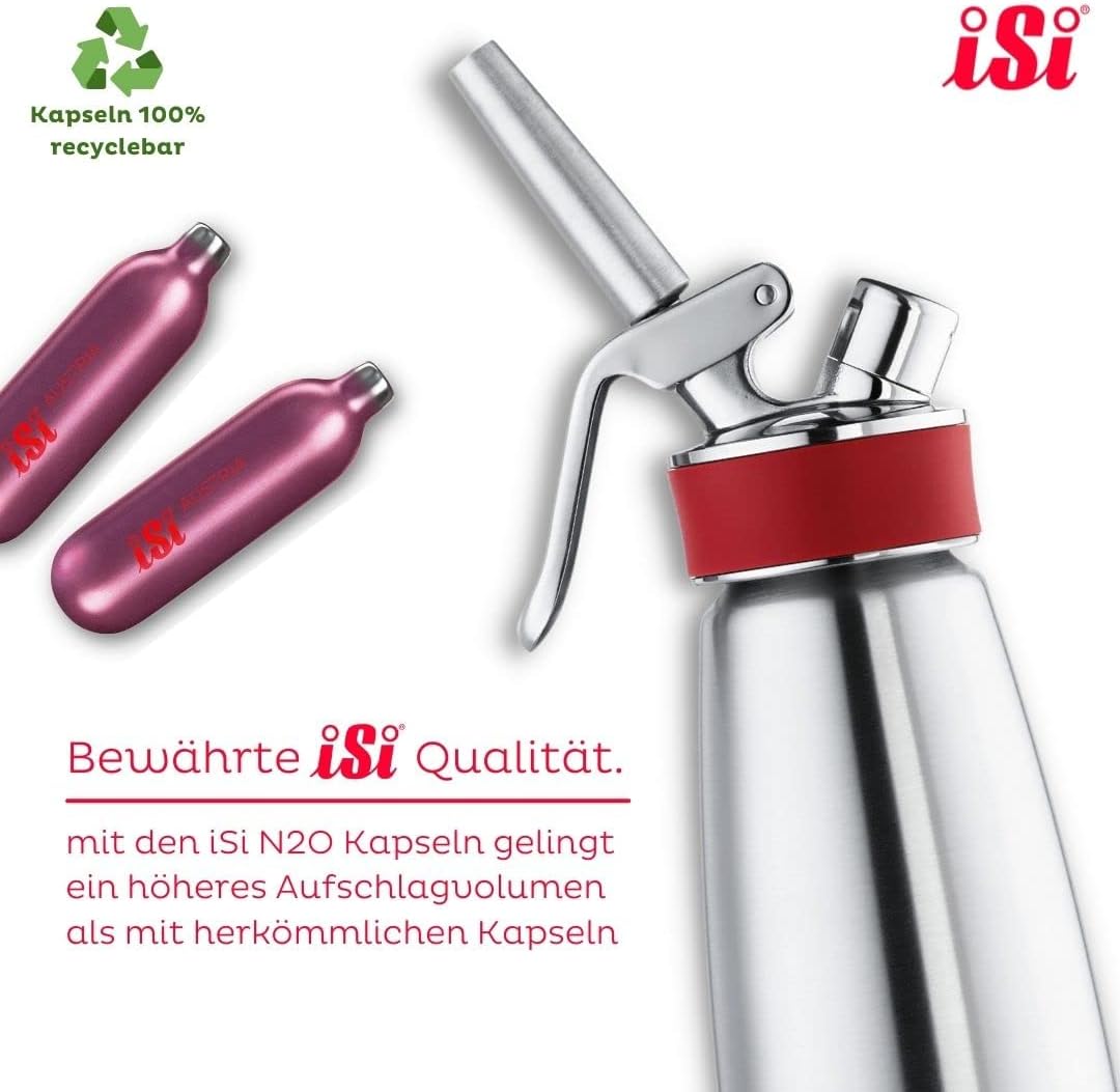 iSi Zubehör Gourmet Whip Sahnespender Edelstahl 0,5L