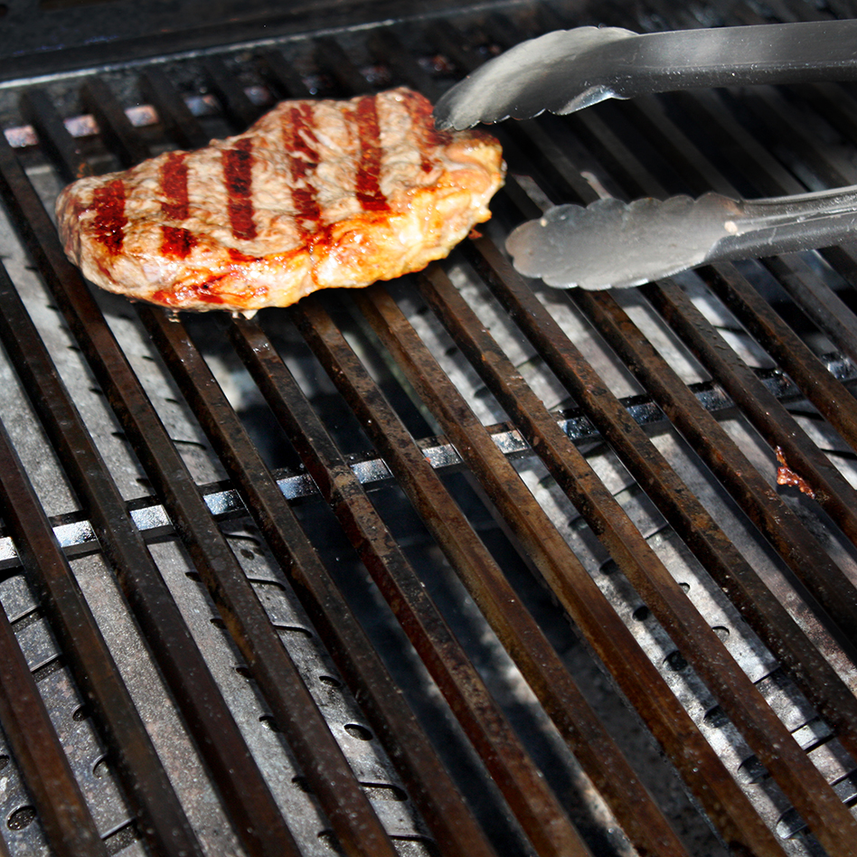 AllGrill Grillzubehör Edelstahl-Gussrost 35x46 cm Hexagon
