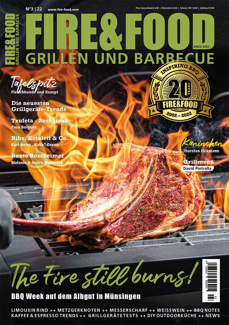 FIRE&FOOD Einzelausgaben 2022/03 Magazin Printausgabe Elektro