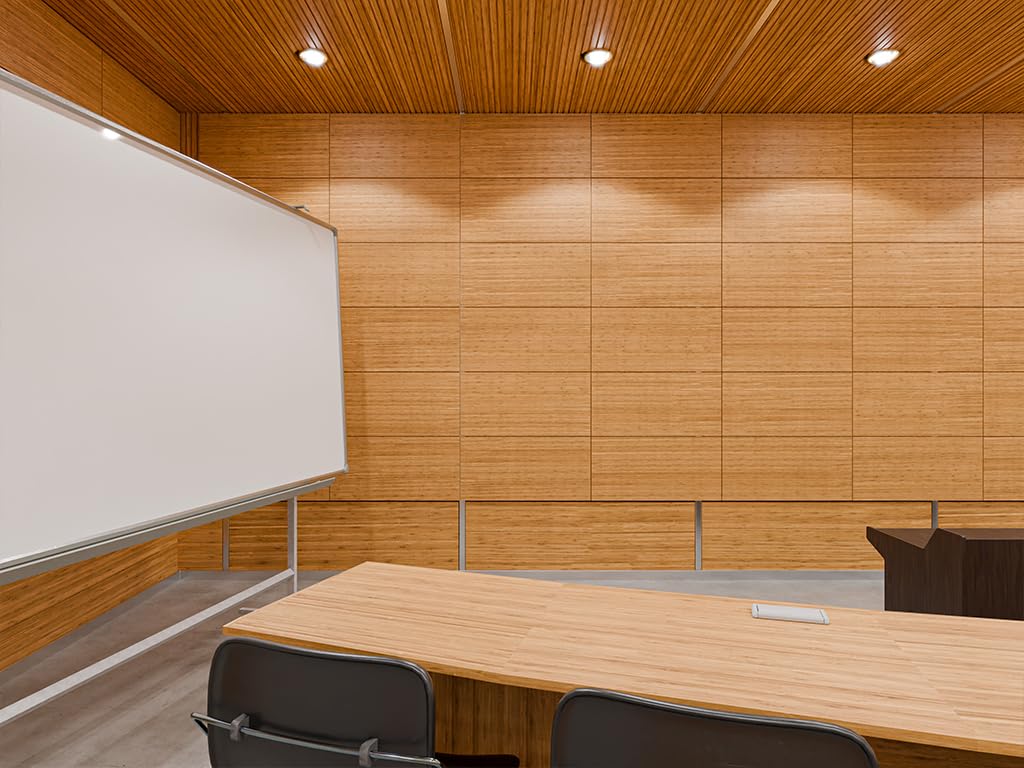 HPFloor Sento Akustikpaneele Bambus 122x60 cm 2er-Set hellbraun