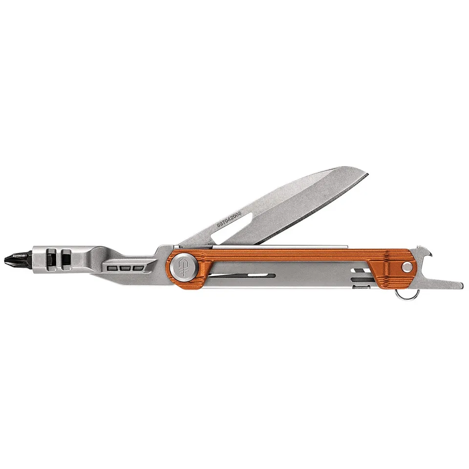 Gerber Armbar Slim Drive Multitool Orange einhändig