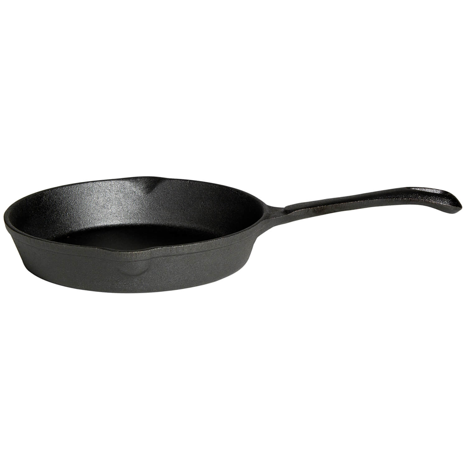AllGrill Gusseisen Gusseisenpfanne 25 cm schwarz 2,0 l