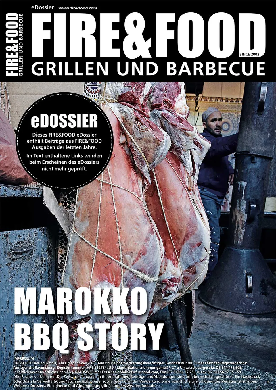 FIRE&FOOD eDossiers Marokko BBQ Story eDossier 10 Seiten PDF